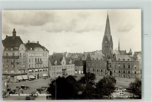 Malmö Radhuset och Residenset Auto Kirche Geschäfte