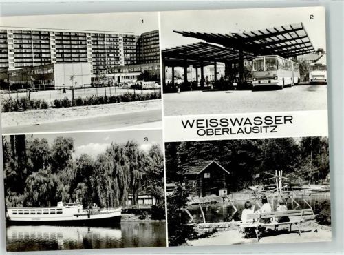 Weißwasser Wohnkomplex Busbahnhof Jahnsteich Tierpark