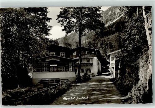 83714 W8160 Miesbach - Alpenhof Josefstal Ort handschriftlich