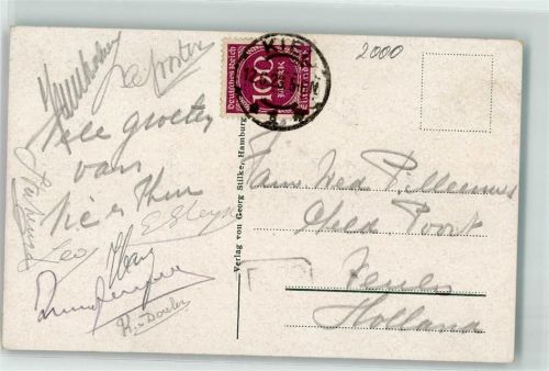 Kiel 1923 Inflationsporto 100 Mark