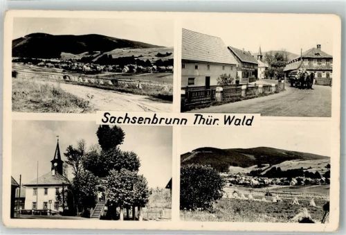 Sachsenbrunn Holzfuhrwerk