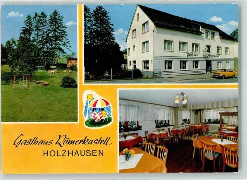 Holzhausen Gasthaus Römerkasell Gaststube Garten Schaukel