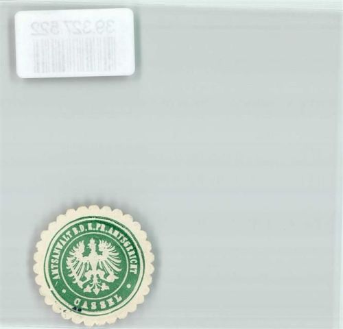 Kassel Justiz Amtsanwalt b.d. K.Pr. Amtsgericht Cassel