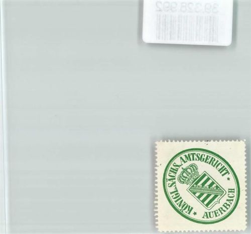 Auerbach Königl. Sächs. Amtsgericht Auerbach