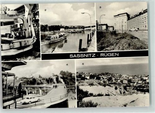 Sassnitz Fährschiff Trelleborg Fischereihafen Wilhelm Pieck-Ring