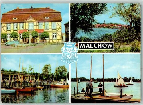 Malchow Rathaus Seglerheim Am Segelhafen Auto