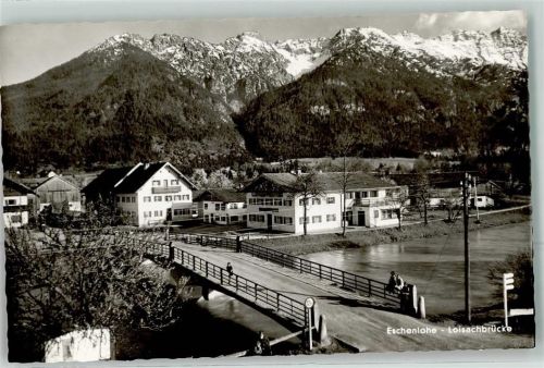 Eschenlohe Hoher Kiste Loisachbrücke