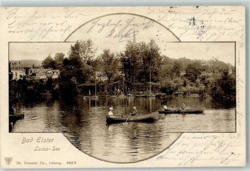 Bad Elster Luisa-See Ruderboote