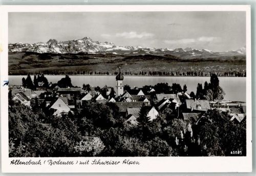 Allensbach Bodensee Schweizer Alpenpanorama