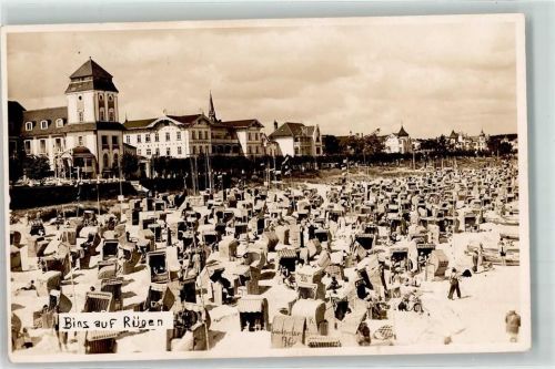Binz Strand Strandkörbe