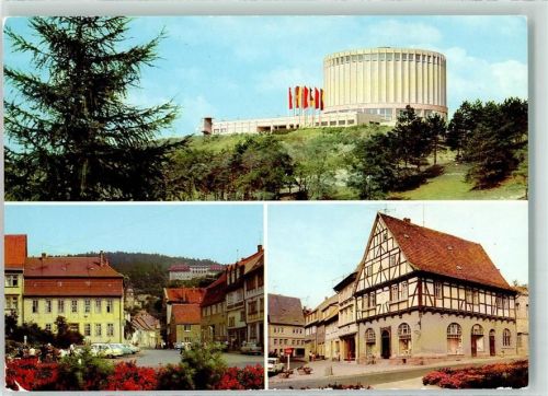 Bad Frankenhausen Bauerkriegs-Gedenkstätte Panorama Anger Hist. Fachwerkhaus
