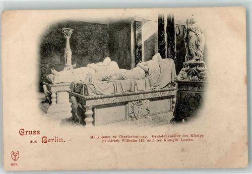 Charlottenburg Mausoleum Grabdenkmäler des Königs Friedrich Wilhelm III und der Königin Louise