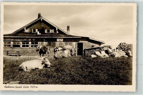Hochries Gipfelhaus Hüttenstempel