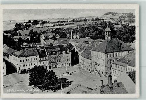Bischofswerda Marktplatz Marktbrunnen