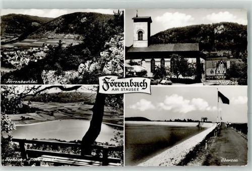 Förrenbach Förrenbachtal Dorfplatz Obersee