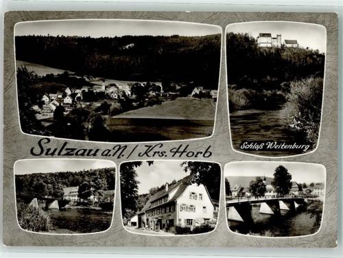 Sulzau Gasthaus zum Löwen Schloß Weitenburg Neckarbrücke