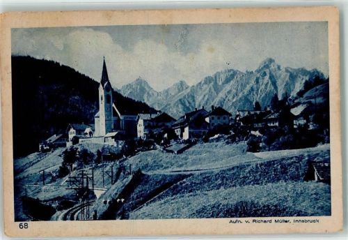 Kufstein Karwendelbahn Reith 1130 m Wettersteingebirge Kirche Gleise