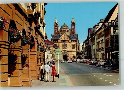 Speyer Maximilianstraße Dom VW Käfer