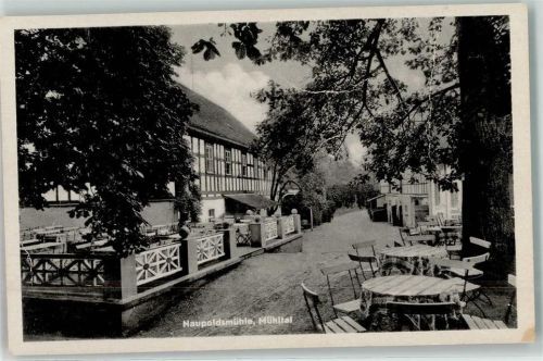 Eisenberg Waldhaus Naupoldsmühle Mühltal