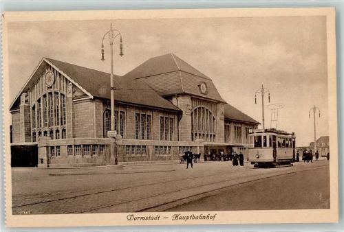 Darmstadt Hauptbahnhof Straßenbahn
