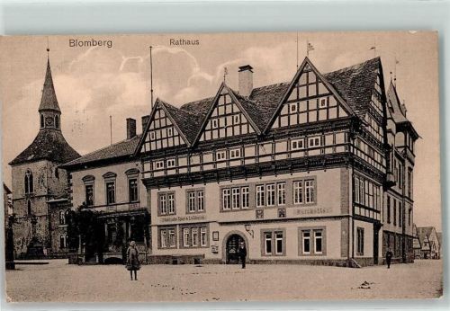 Blomberg Rathaus Gasthaus Ratskeller