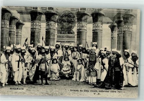 Drama Athalie Soldaten des lebendigen Gottes verteidige deine Rolle