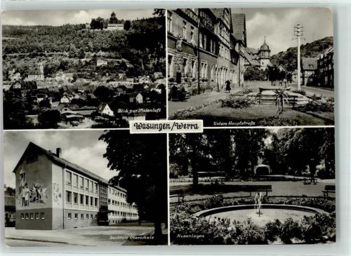 Wasungen Zentrale Oberschule Kuranlage Untere Hauptstraße