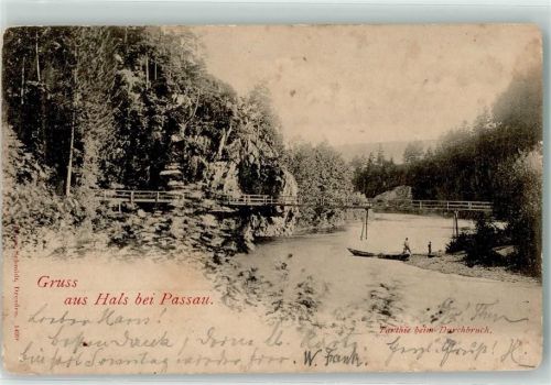 Hals 1898 beim Durchbruch