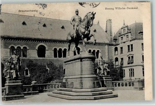 Braunschweig 1909 Herzog Wilhelm AK