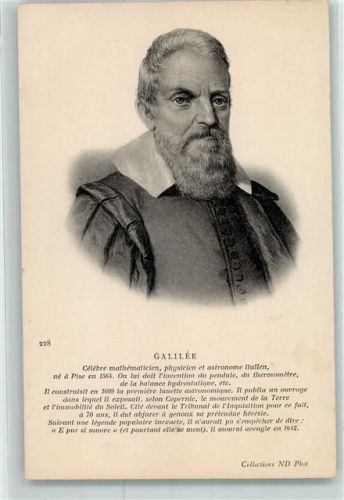 Galileo Galilei Universalgelehrter Collection ND Nr.228