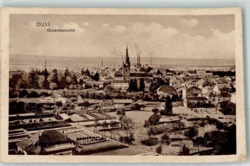 Dieuze 1917 Kirche Fabrik Feldpost