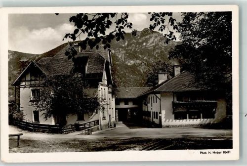 Hammersbach Hotel Höllentalklamm Erholungsheim der Gewerkschaft der Eisenbahner Deutschlands