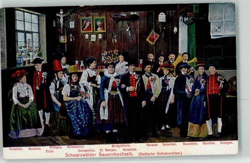 Bauernhochzeit Badische Volkstracht