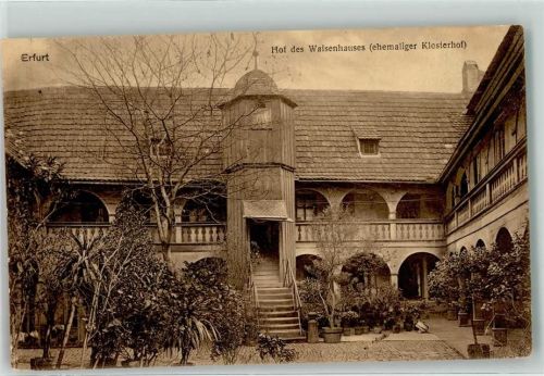 Erfurt Waisenhaus Innenhof ehem. Klosterhof