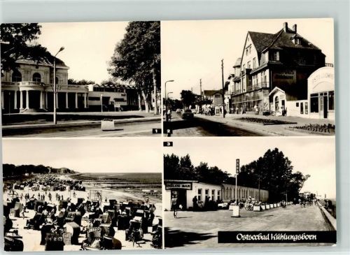 Kühlungsborn Schwimmbad Maxim Gorki-Straße Strandpromenade Milch-Bar