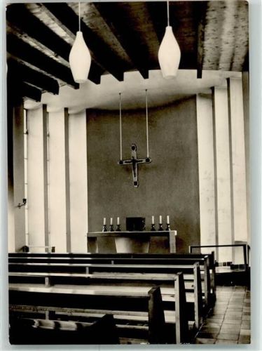 Nütschau Benediktiner-Priorat St.Ansgar Kapelle im Exerzitienhaus