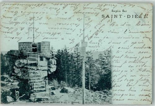 Saint-Die-des-Vosges 1899 Sapin Sec