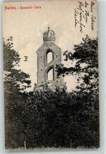 Aachen 1907 Säule Verlag Stengel Nr.33119
