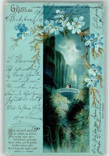 1900 Gruss aus Brücke