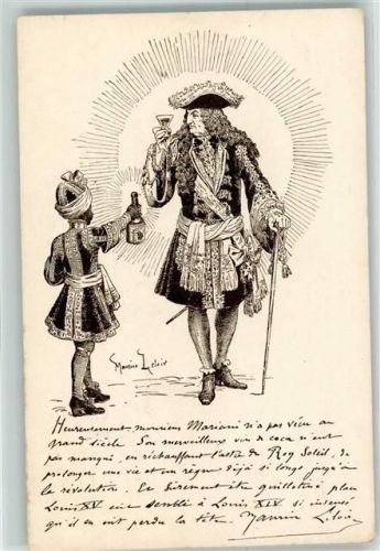 Mohr Louis XV sign.Leloir Feldpost Infanterie Regiment 186 7 Kompanie