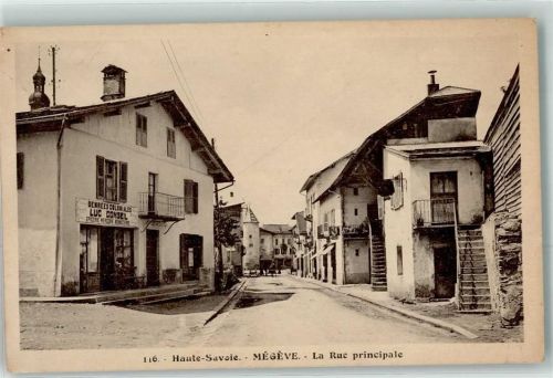 Megeve la Rue principale