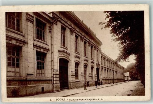 Douai 1914 Ecoles Academiques