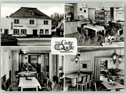 Ebersbach Hotel Gute Quelle Wartburg Kachelofen