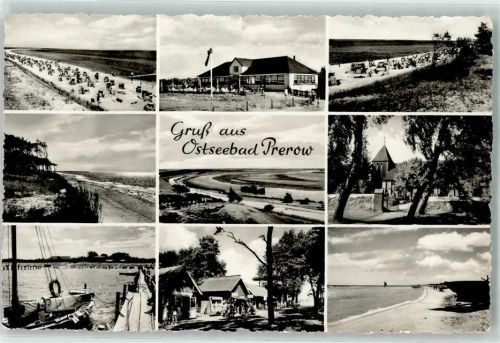 Ostseebad Prerow Strandstraße Hafen Dünenhaus Strand