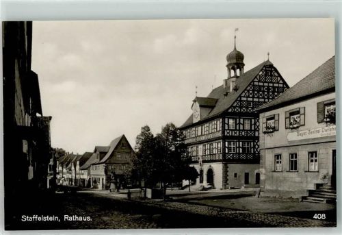 Staffelstein Rathaus Bayer. Zentral Dahrlehnsbank