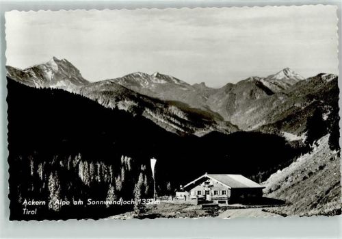 Kufstein Ackernalpe am Sonnwendjoch