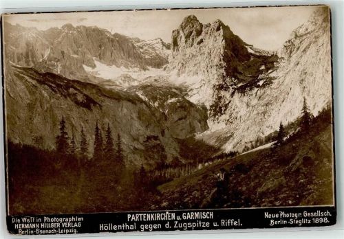 Partenkirchen Höllental Zugspitze Riffel