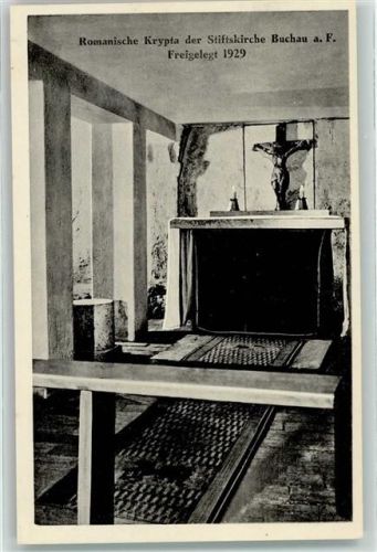 Bad Buchau Romanische Krypta der Stiftskirche am Federsee