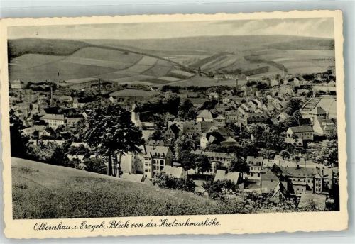 Olbernhau Blick von der Kretzschmarhöhe
