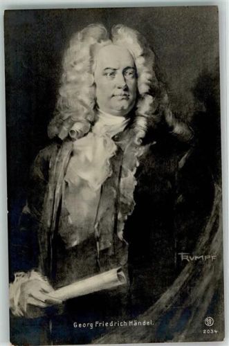 Gemälde von Fritz Rumpf Händel, G.F.